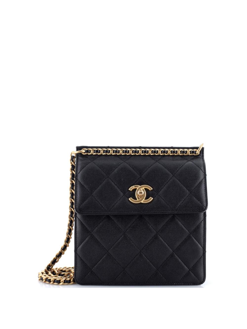 Chanel Top Chain Cc Square Crossbody #254540C49B